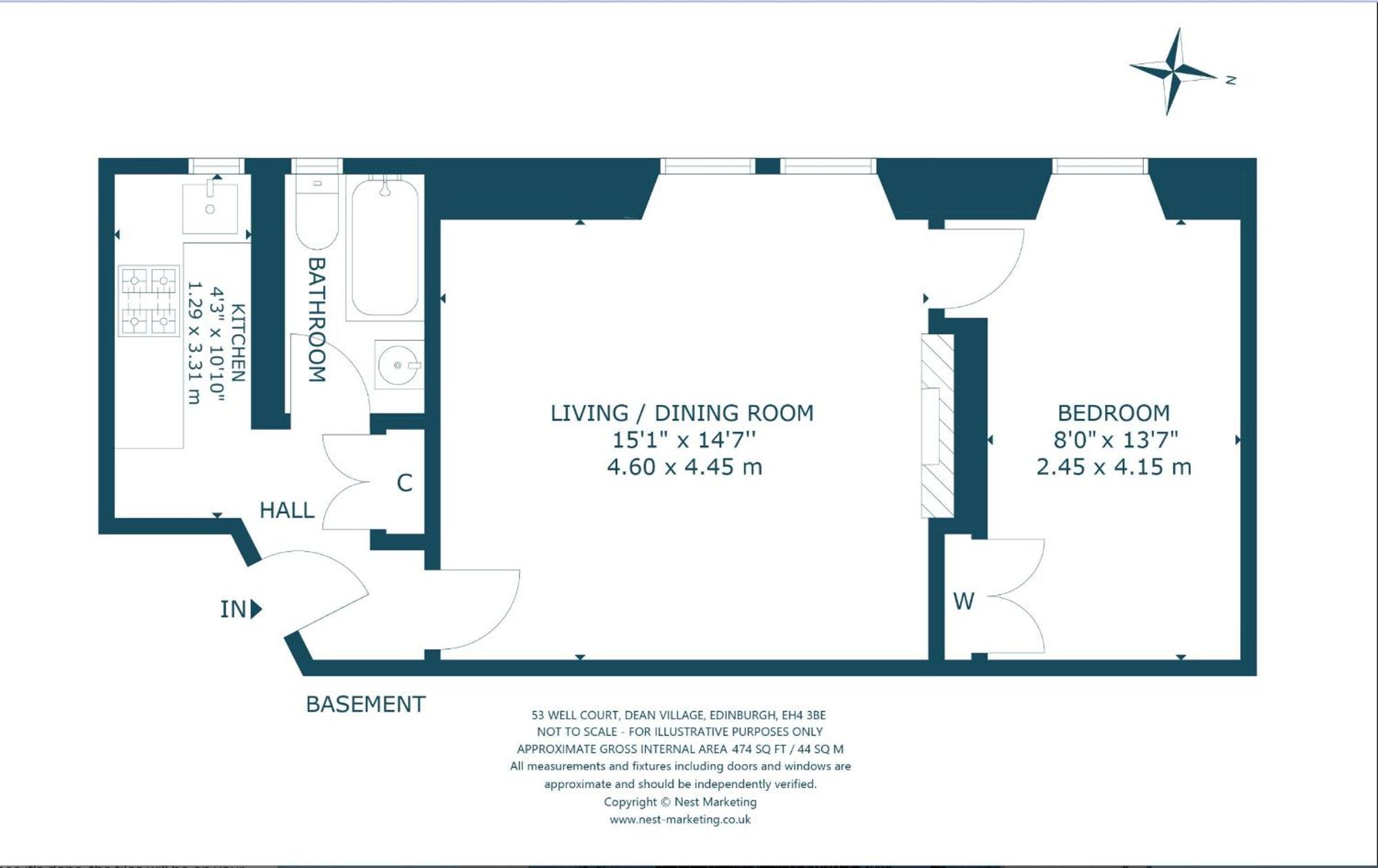 The Well Court Residence Edinburgh Luaran gambar